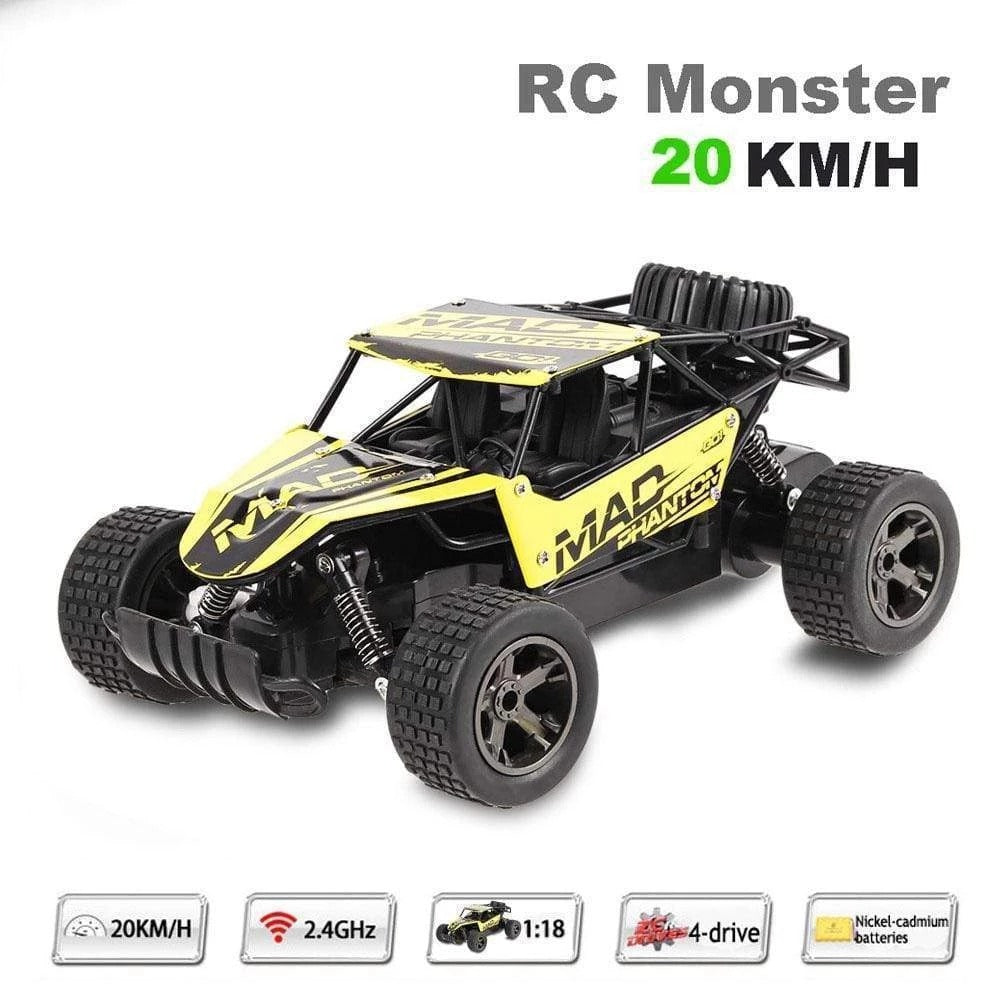 RC Drift Auto 1:18 2025 – 2.4G, 60 m bereik, 15 km/u