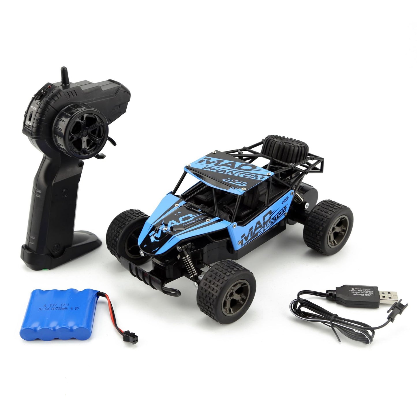 RC Drift Auto 1:18 2025 – 2.4G, 60 m bereik, 15 km/u