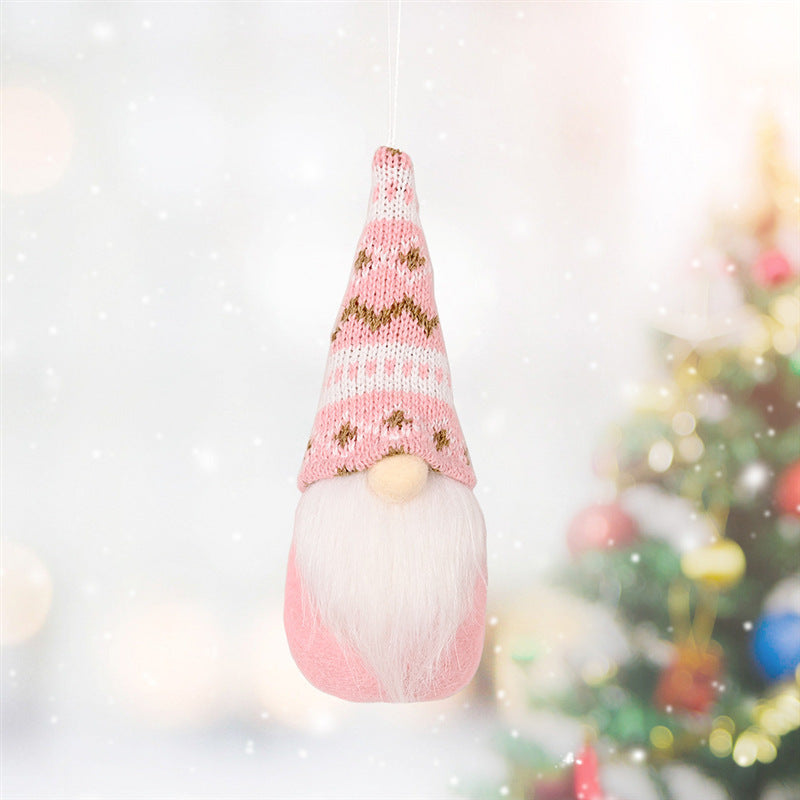 Gebreide Kerst Hanger 2025 – Gnome/Tomte Ornament