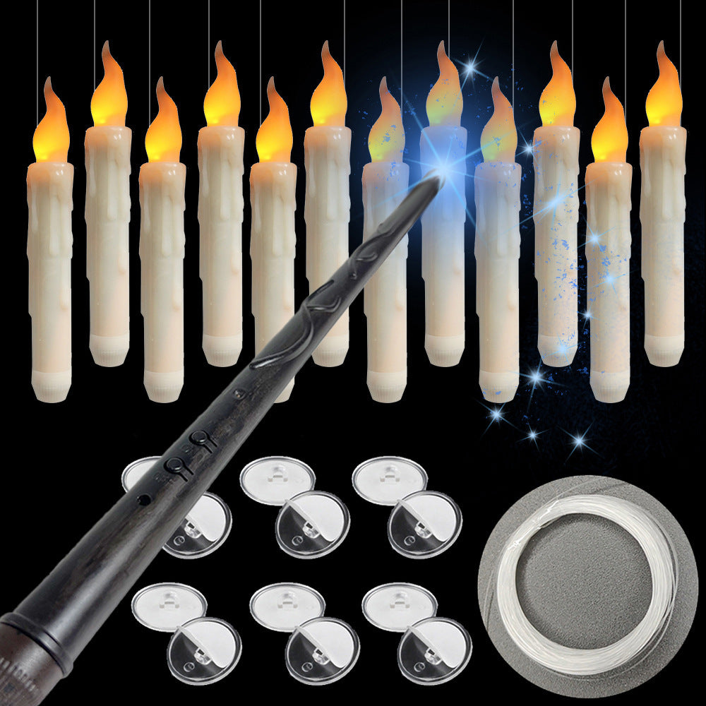 Magic Wand LED Electronic Candle Light Halloween Christmas Decoration – Halloween decoratie | AskYellow