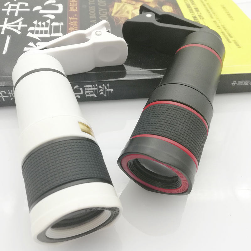 Smartphone Telelens 20× – clip-on zoom voor foto & video