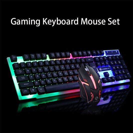 Gaming toetsenbord + muis set – RGB backlight