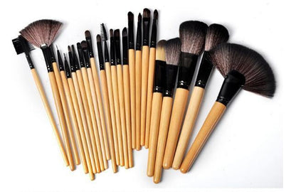 Make-up kwastenset in [kleur] met 24 brushes
