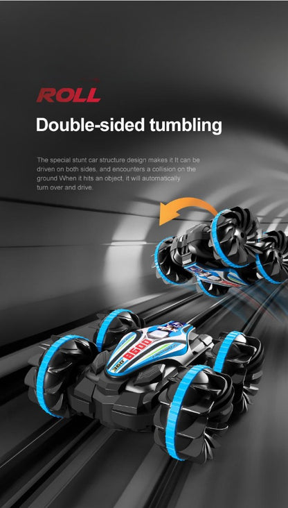 RC Stunt Auto 2025 – Amfibisch, Gesture Remote, 360°