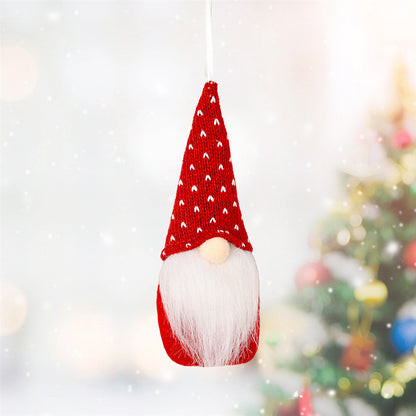 Gebreide Kerst Hanger 2025 – Gnome/Tomte Ornament