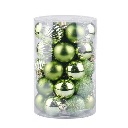Kerstballen Set 34-delig 4 cm 2025 – Glans & mat
