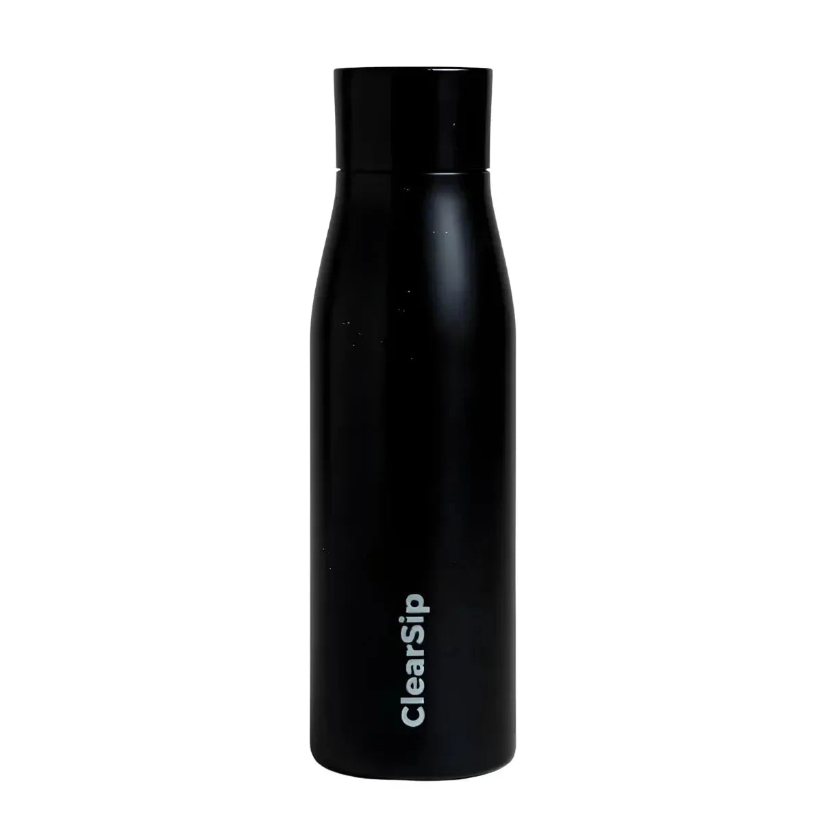 ClearSip slimme waterfles zwart met UV-C zelfreinigende dop – 750 ml